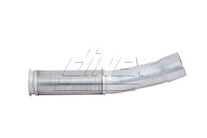 Изображение 2, 53252 Труба выхлопная глушителя MERCEDES Actros (нерж) DINEX