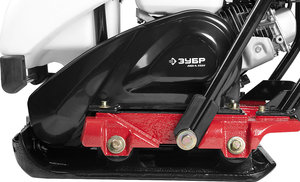 Изображение 5, ЗВПБ-15 АХ Виброплита 4000Вт 92Гц 5.5 л.с. двигатель Honda GX160 АИ-92 Профессионал ЗУБР