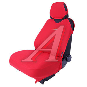 Изображение 1, R-402Pf RD Авточехлы (майка) полиэстер на передние сиденья красные (4 предм.) Sport Plus AUTOPROFI
