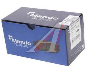 Изображение 2, MBF015274 Колодки тормозные BMW 1 (F20, F21), 3 (F30, F31), 4 (F32) задние (4шт.) MANDO