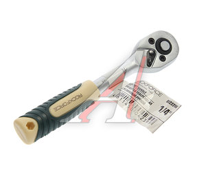 Изображение 1, RF-80222W Ключ трещотка 1/4" 45 зубов 150мм реверсивная с резиновой ручкой ROCKFORCE