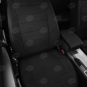 Изображение 4, VZ29-2200-EC01 Авточехлы ЛАДА Vesta (15-) седан,  универсал экокожа задняя спинка 40x60 черные комплект AVTOLIDER