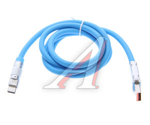 Изображение 1, NB227 Blue Кабель USB Type C 1.2м синий XO