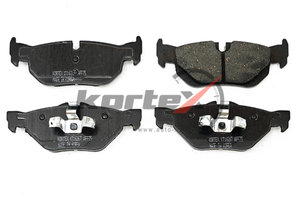 Изображение 2, KT1626T Колодки тормозные BMW 1 (E87), 3 (E90, E91) задние (4шт.) KORTEX