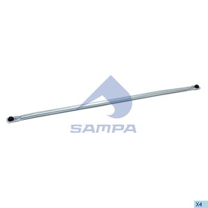 Изображение 2, 042.337 Тяга SCANIA 4 series трапеции стеклоочистителя L=875мм (между шарнирами) SAMPA