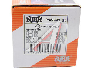 Изображение 6, PN0265W Колодки тормозные MERCEDES Vito (W639) задние (4шт.) NIBK