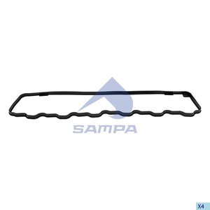 Изображение 2, 204.406 Прокладка крышки клапанной MERCEDES Atego, Atego 2 (под пластиковую клап.крышку дв.OM906/909) SAMPA