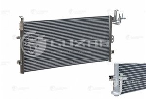 Изображение 5, LRAC08383 Радиатор кондиционера HYUNDAI Sonata EF LUZAR