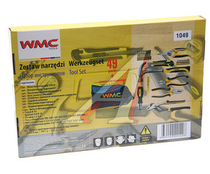 Изображение 3, WMC-1049 Набор инструментов 49 предметов слесарно-монтажный WMC TOOLS