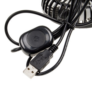 Изображение 2, 3R-3008 Вентилятор в салон 5V 10.6см на дефлектор в USB порт 3 скорости 3R