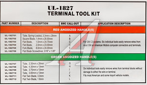 Изображение 4, JTC-1529 Набор инструментов для ремонта автоэлектропроводки 12 предметов в кейсе JTC