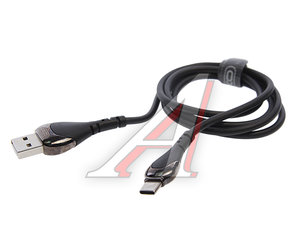 Изображение 2, NB218 2.4ABlack Кабель USB Type C 1м черный XO