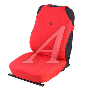 Изображение 1, 21013 Авточехлы (майка) на передние сиденья полиэстер красные (4 предм.) Bingo Front CARFASHION