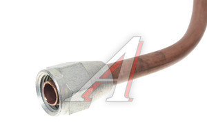 Изображение 2, 5557-3506378 Трубка тормозная УРАЛ от крана прицепа к клапану в сборе L=335мм/d=10мм медь (АО АЗ УРАЛ)