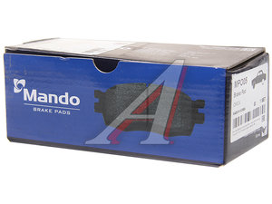 Изображение 2, MPO05 Колодки тормозные HONDA Civic (-01) передние (4шт.) MANDO