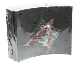 Изображение 6, 350-33-031 Накладка тормозной колодки SCANIA 3, 4 series стандарт (413х203мм) (4шт.) MEGAPOWER