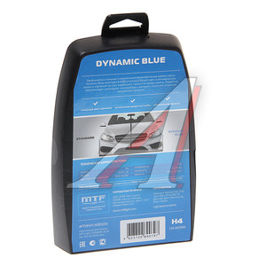 Изображение 2, HDB1204 Лампа 12V H4 60/55W P43t бокс (2шт.) Dynamic Blue MTF