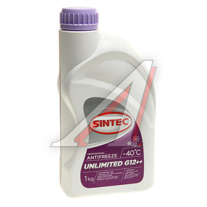 Изображение 1, 990565 Антифриз фиолетовый -40C 1кг G12++ Unlimited SINTEC