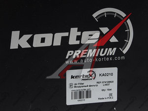 Изображение 2, KA0210 Фильтр воздушный VW T4 (90-03) KORTEX