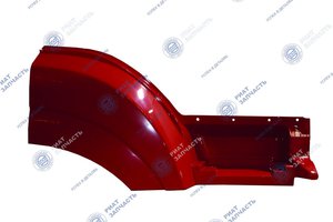 Изображение 1, 5490-8403014-10 Крыло КАМАЗ-5490 правое передняя часть (красный) (ОАО РИАТ)