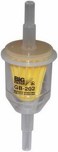 Изображение 1, GB-202 Фильтр топливный ВАЗ-2101-2109 тонкой очистки (без отстойника) d=36мм BIG FILTER