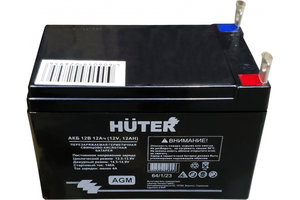 Изображение 2, HUTER 6МТС-9/6МТС-10 Аккумулятор 12V 10А/ч для бензогенератора HUTER