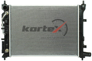 Изображение 1, KRD1057 Радиатор HYUNDAI Solaris KIA Rio (17-) охлаждения двигателя АКПП KORTEX