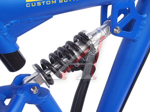 Изображение 4, T17B111 C Велосипед 26" 21-ск. двухподвесный дисковые тормоза (AL-рама) синий SHUNTER HILAND