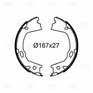 Изображение 2, GF4662 Колодки тормозные HYUNDAI Grandeur (10-11) стояночного тормоза (4шт.) TRIALLI