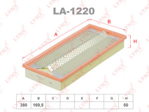 Изображение 1, LA-1220 Фильтр воздушный MERCEDES (W124) (дв.om603912) LYNX