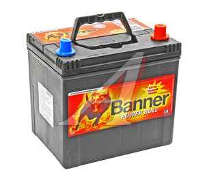 Изображение 1, 6СТ60(0) P60 68 D23L Аккумулятор BANNER Power Bull 60А/ч обратная полярность