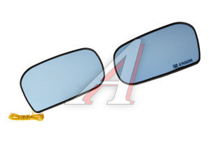 Изображение 1, ERGON Элемент зеркальный ВАЗ-2123 комплект с подогревом синий