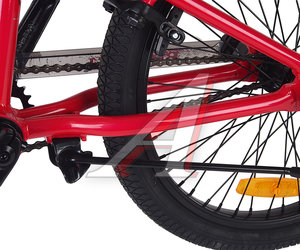 Изображение 6, JK2140001-20 Велосипед 20" 1-ск. BMX (AL-рама) красный HILAND