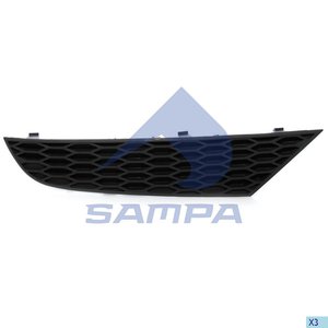 Изображение 2, 18100565 Накладка бампера MERCEDES переднего SAMPA