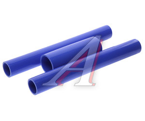 Изображение 1, 130-16-206 Патрубок МАЗ радиатора комплект 3шт. синий силикон MEGAPOWER