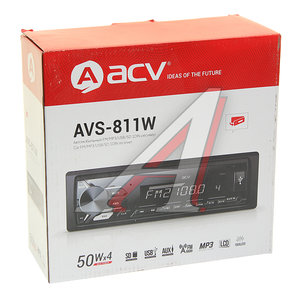 Изображение 4, AVS-811W Магнитола автомобильная 1DIN ACV