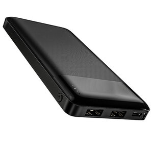 Изображение 1, J72 black Аккумулятор внешний 10000мА/ч для зарядки мобильных устройств HOCO