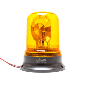 Изображение 2, C24-75 АЕ Маяк проблесковый 24V стационарный (лампа Н1) желтый AVTOELECTRICA