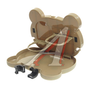 Изображение 2, PMR-04 Столик в салон автомобиля многофункциональный бежевый Мишка DOLLEX