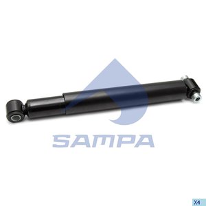 Изображение 1, 033.454-01 Амортизатор VOLVO FH12, 16 передний (528/883 16x100 20x50 O/O) SAMPA