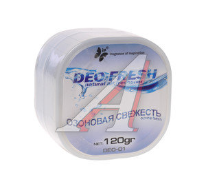 Изображение 1, DEO-01 Ароматизатор на панель приборов гелевый (озоновая свежесть) Deo Fresh FKVJP