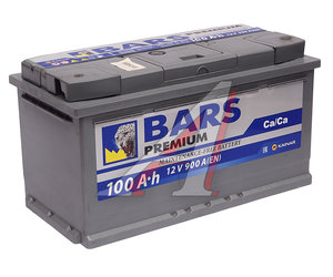 Изображение 1, 6СТ100(0) Аккумулятор BARS Premium 100А/ч обратная полярность