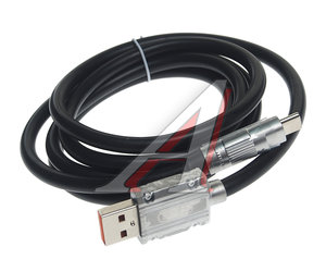 Изображение 1, NB227 Black Кабель USB Type C 1.2м черный XO