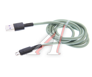 Изображение 1, NB-Q166 Green Кабель micro USB 1м зеленый XO