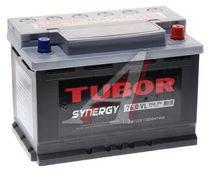 Изображение 1, 6СТ76(0) Аккумулятор TUBOR Synergy 76А/ч обратная полярность