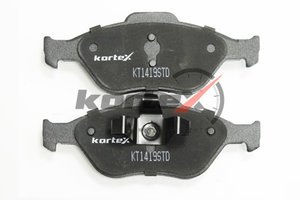 Изображение 2, KT1419STD Колодки тормозные FORD Fiesta (95-01-), Fusion (01-) MAZDA 2 (03-), 121 (96-) передние (4шт.) KORTEX