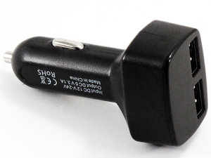 Изображение 2, W-BM03 Вольтметр автомобильный в прикуриватель 3-30V (термометр, амперметр, зарядка) ВЫМПЕЛ