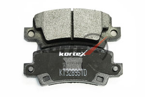 Изображение 3, KT3289STD Колодки тормозные TOYOTA Corolla (02-) задние (4шт.) KORTEX
