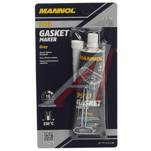 Изображение 1, 2417 Герметик прокладка серый термостойкий 85г -40С/+230С Gasket Maker MANNOL