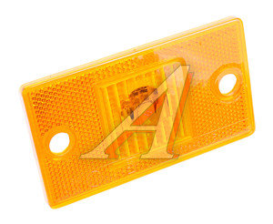 Изображение 1, 4462.3731-03 Фонарь габаритный оранжевый (светодиод,  колодка AMP,  24V,  65х115мм) РУДЕНСК